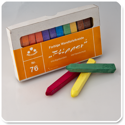 Colored School-Chalk FLIPPER®